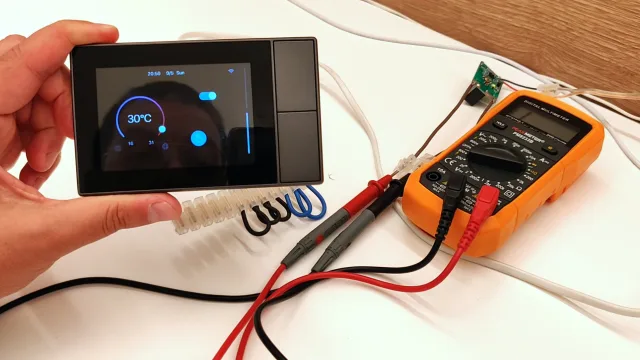 Sonoff NSpanel schermata termostato