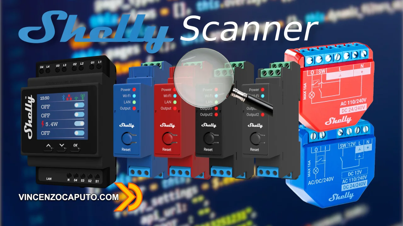 Shelly Scanner - un'ottima app di Antonino Flaccomio