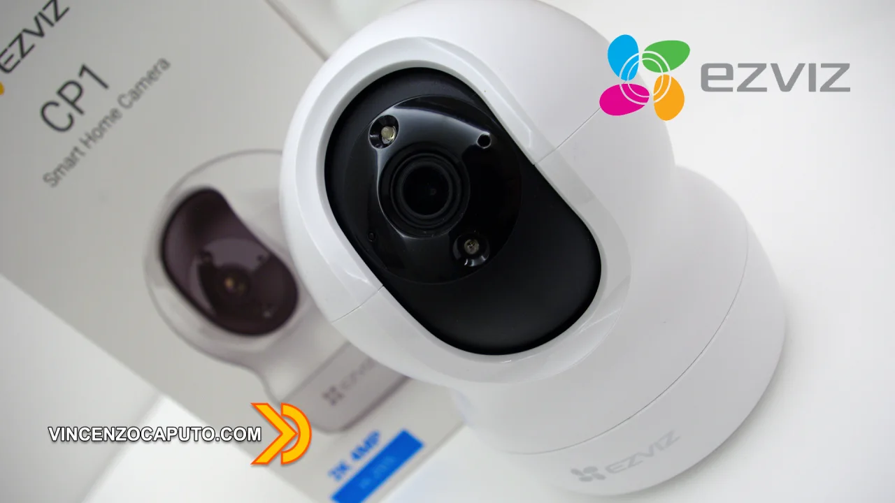 Ezviz CS-CP1 - Una Telecamera smart motorizzata con porta LAN e stream di rete