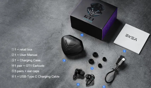 EKSA GT1 Contenuto della confezione