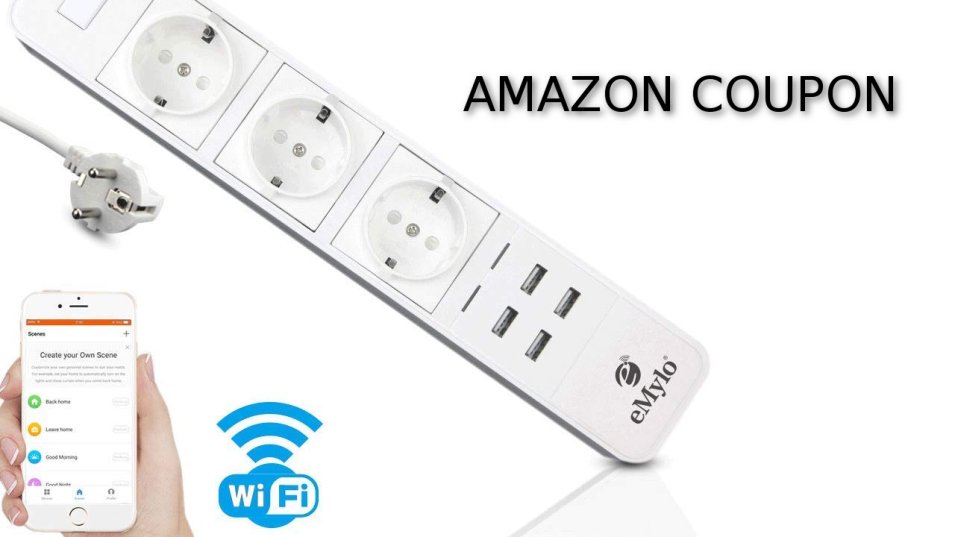 Multipresa Smart WiFi by eMylo - codici sconto Amazon