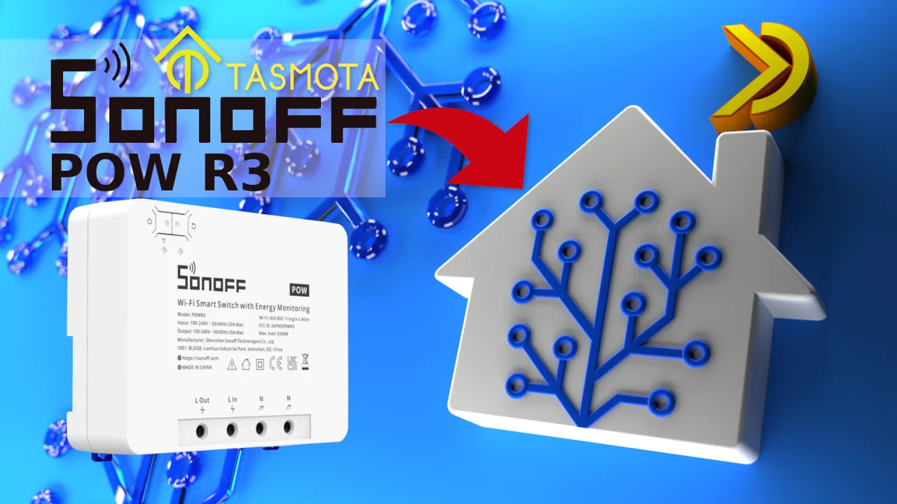 Sonoff POW R3 e Home Assistant - integrazione con Firmware nativo e Tasmota