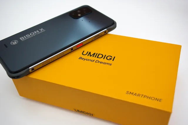 Umidigi Bison X dettaglio parte superiore