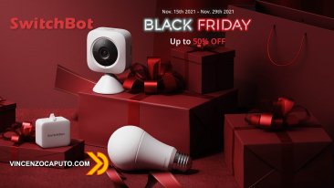 SwitchBot presenta le offerte del Black Friday - Sconti fino al 50%
