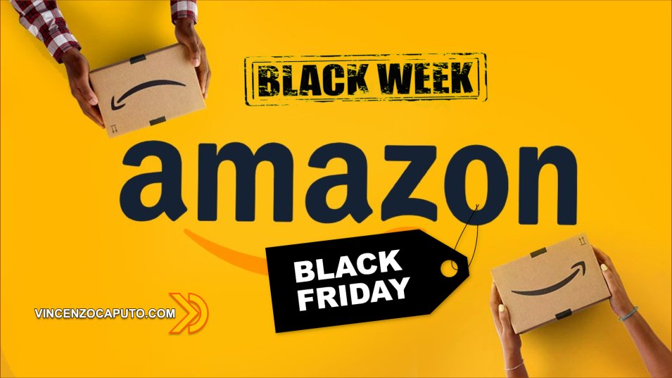 La settimana del Black Friday Amazon è ufficialmente iniziata!