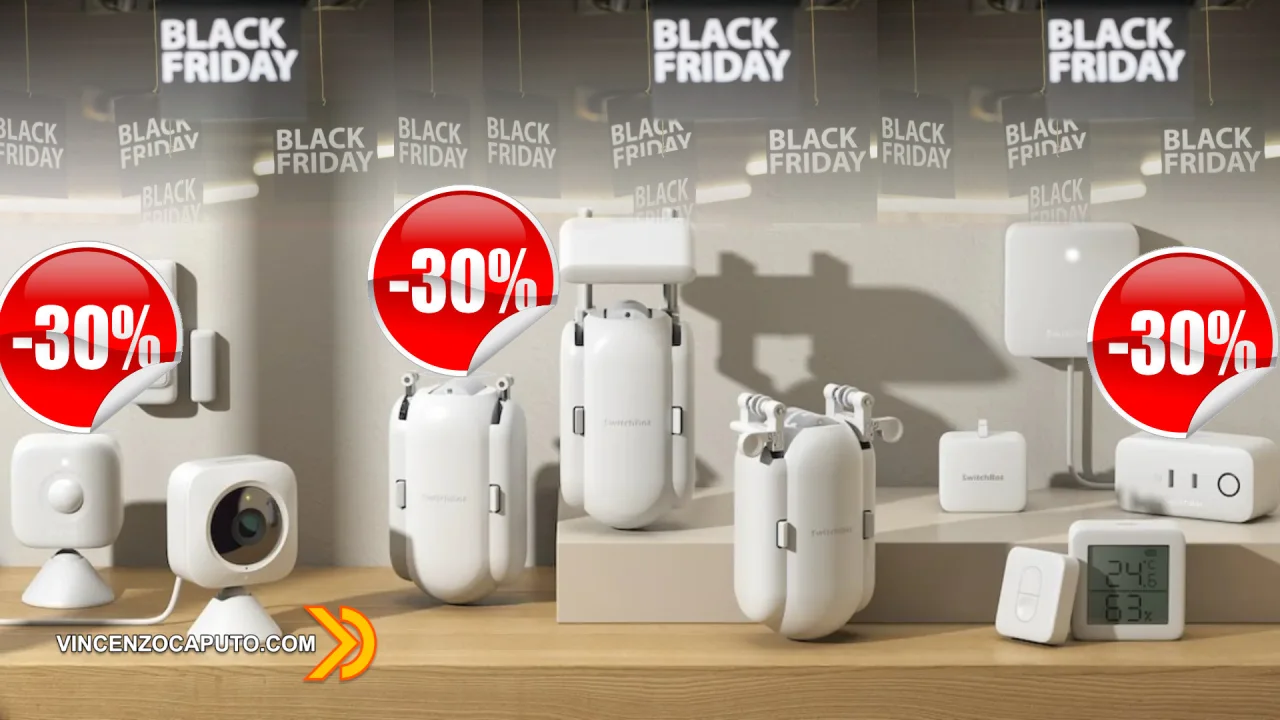 SwitchBot aggiunge Coupon esclusivi agli Sconti del Black Friday