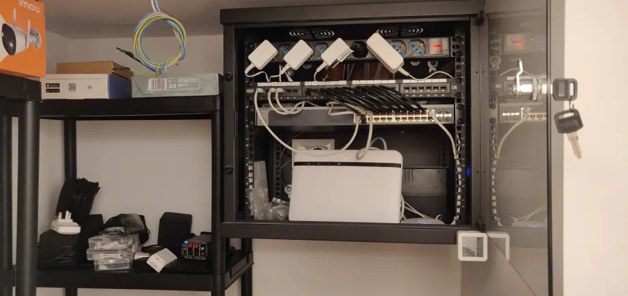 esempio di cablaggio telecamere