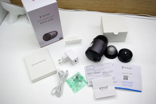 EZVIZ BC1C contenuto della confezione