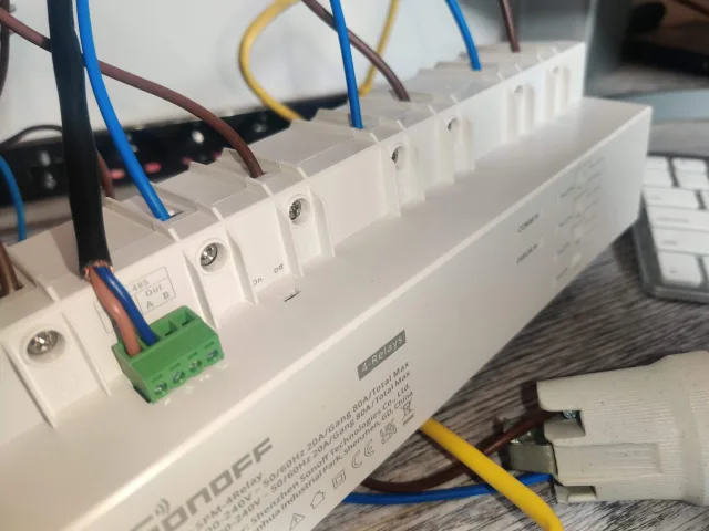 SONOFF Smart Stackable Power Meter dip switch