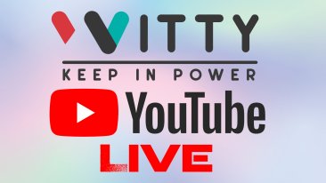 Witty ospite LIVE sul nostro canale YouTube!