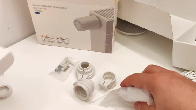 Meross MTS150H adattatori in dotazione