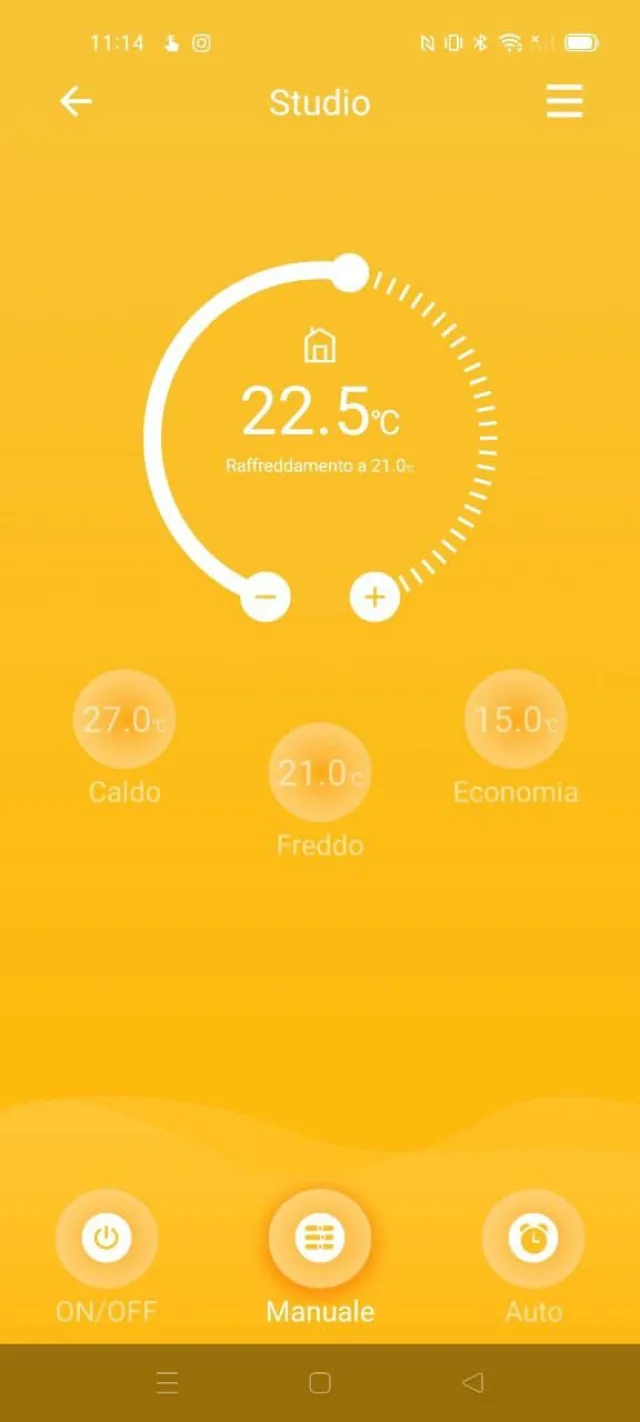 Meross MTS150H modi di funzionamento da app