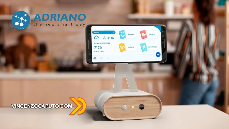 Adriano by Domethics - Un vecchio smartphone come console per Smart Home