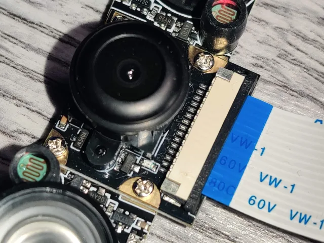 dettaglio videocamera