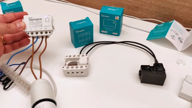 Sonoff mini r3 collegamenti elettrici