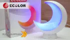 Miniatura: Ecolor E4B08 - Lampada Smart Bluetooth da Tavolo con batteria integrata