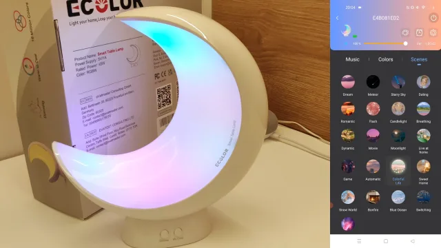 App ecolor life modo Scenes