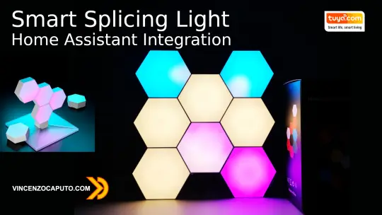 Led Panel componibili by Tuya Smart integrabili anche in Home Assistant