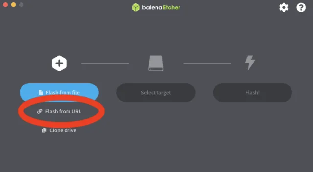 indicazione di flash
