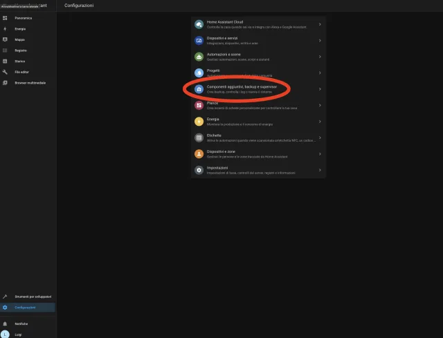 componenti aggiuntivi