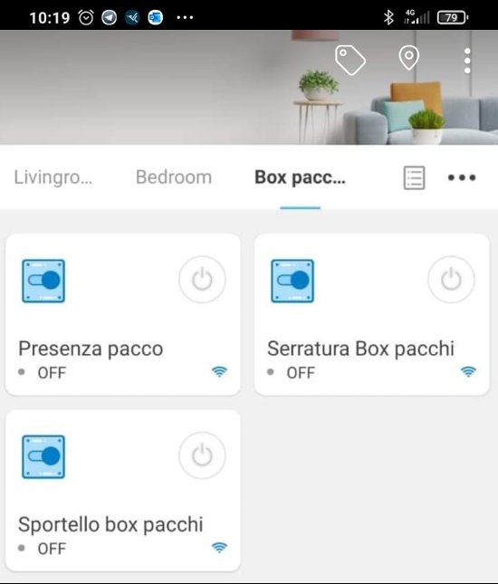 ewelink e sonoff mini associati