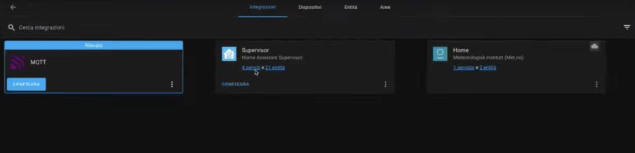 rilevato mqtt