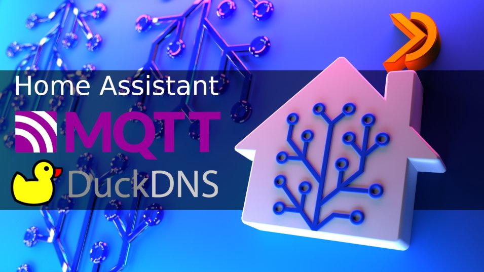 Home Assistant - componenti aggiuntivi MQTT e DuckDNS