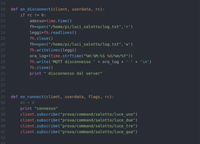Controllo degli interruttori di casa con Raspberry PI