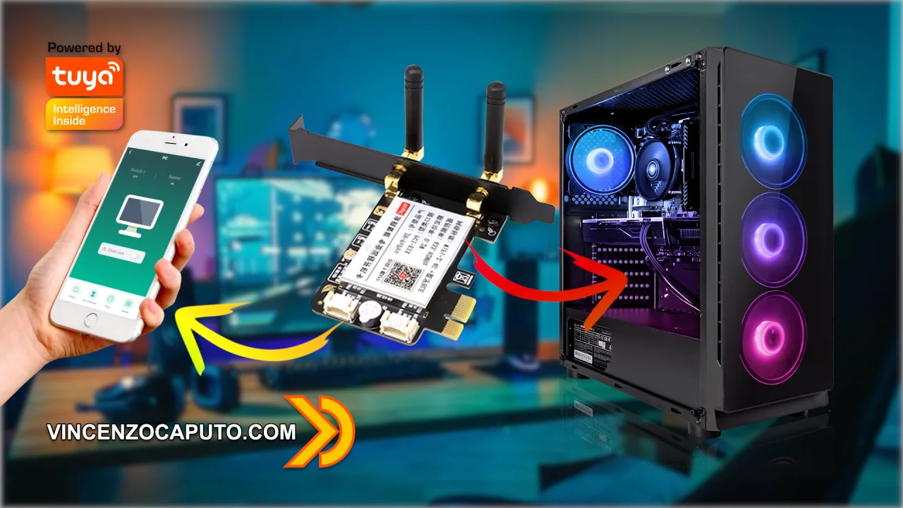 Accendi il PC da remoto tramite Smartphone con Tuya WiFi Switch Card