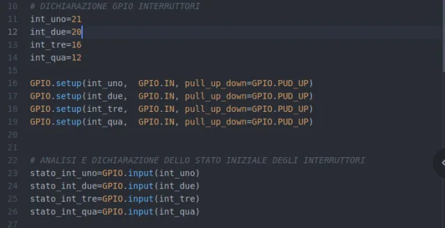 Controllo degli interruttori di casa con Raspberry PI