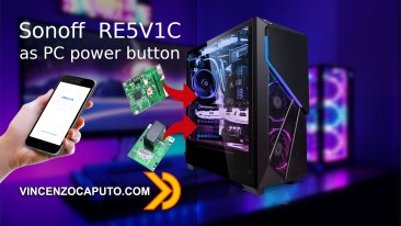 Sonoff RE5V1C per accendere un PC da remoto con eWeLink!