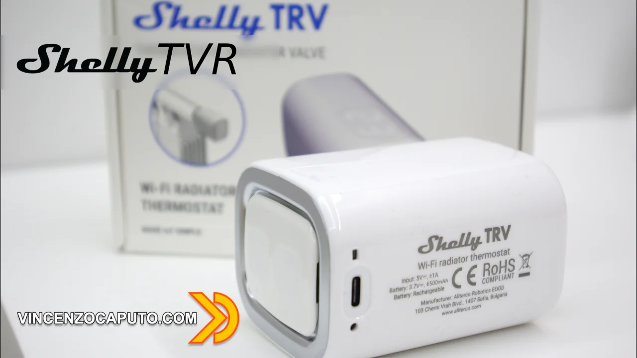 Shelly TRV, la valvola termostatica Smart di Allterco è arrivata!