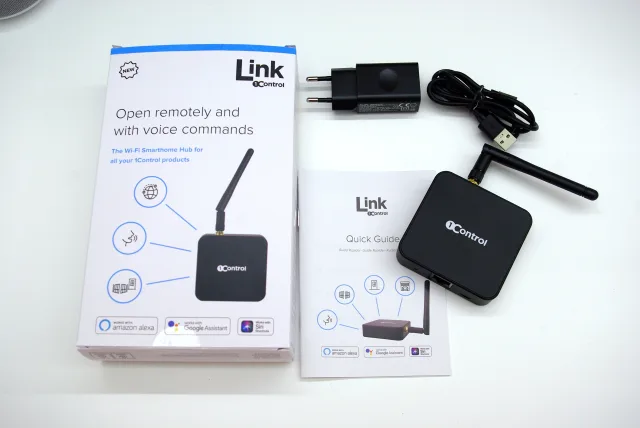 Contenuto della confezione LINK di 1Control