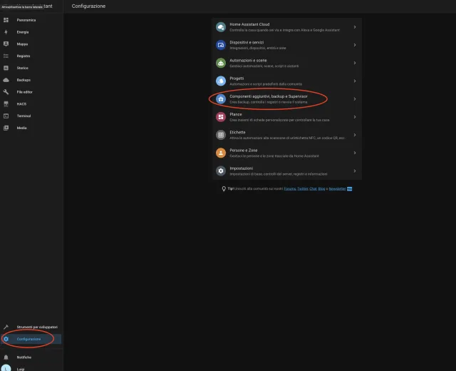 componenti aggiuntivi