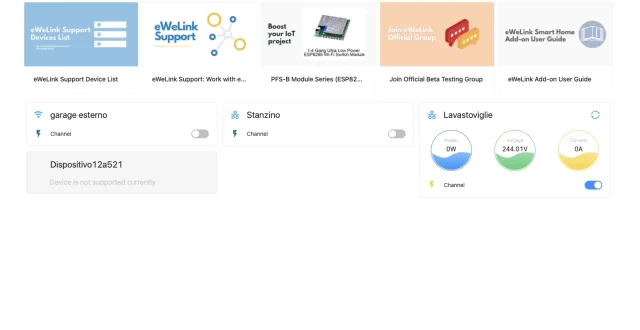 dispositivi disponibili
