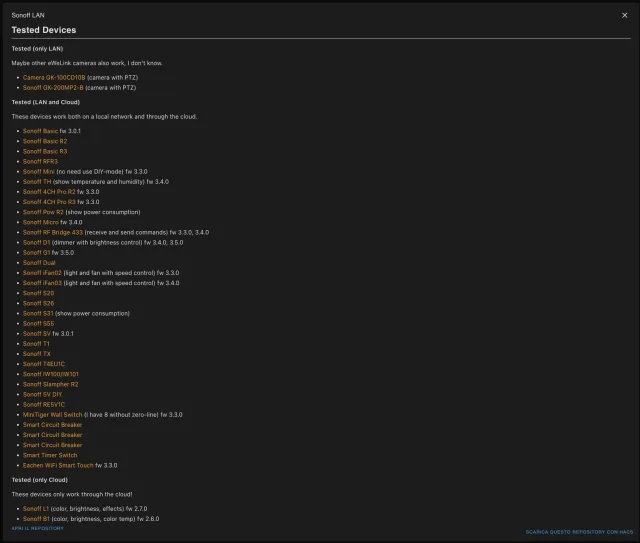 lista dei compatibili 1