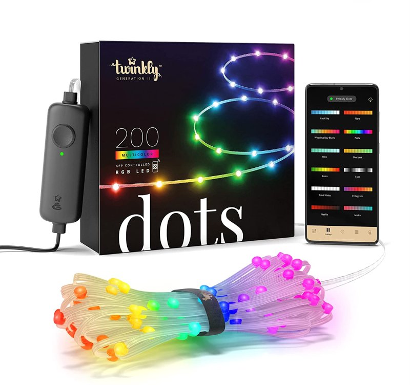 LUCI ALBERO SMART RGB DOMOTICA PER ALBERO DI NATALE CON APP ANDROID E IOS