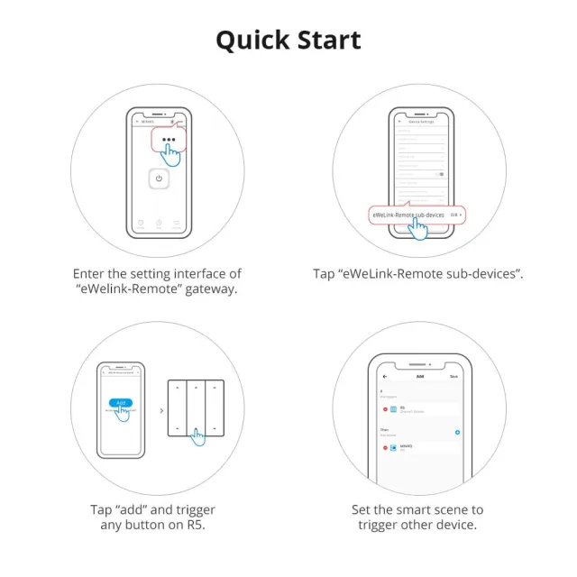 modalità di messa in funzione del Sonoff SwitchMan R5