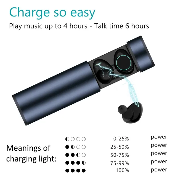Auricolari bluetooth 5.0 Muzili TWS-x9 - la nostra prova