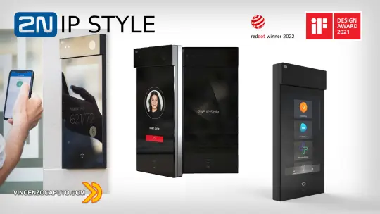 2N IP STYLE - quando il videocitofono connesso diventa super lusso!