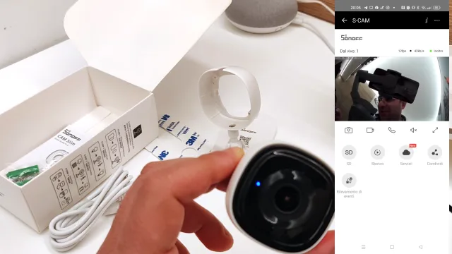 Sonoff S-CAM app ewelink
