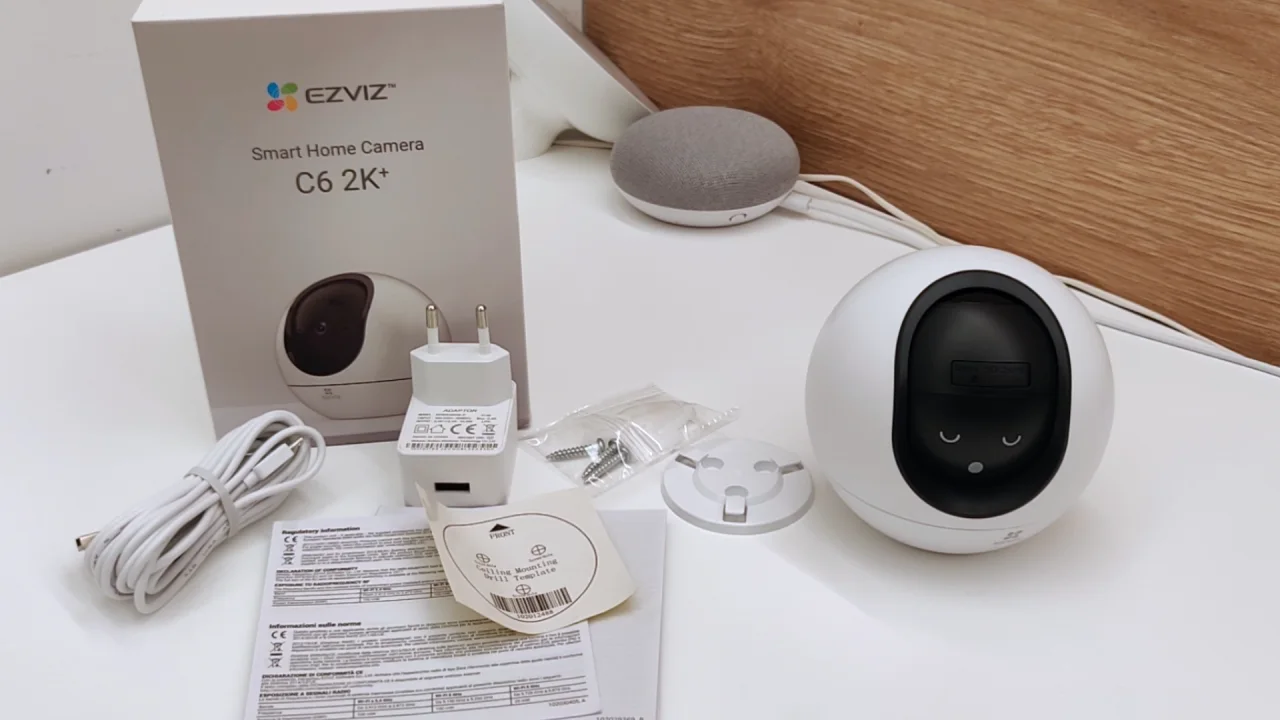 Ezviz C6 2K+ l'attivazione con il movimento delle mani è servito!