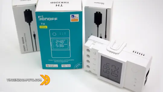 Sonoff TH Elite - contatto pulito e display le novità di ITEAD