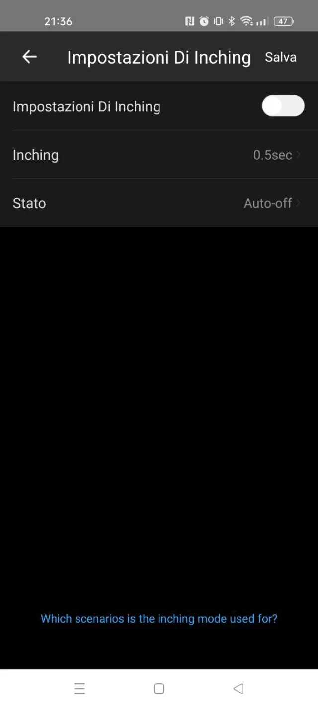 Sonoff POW Elite impostazione inching