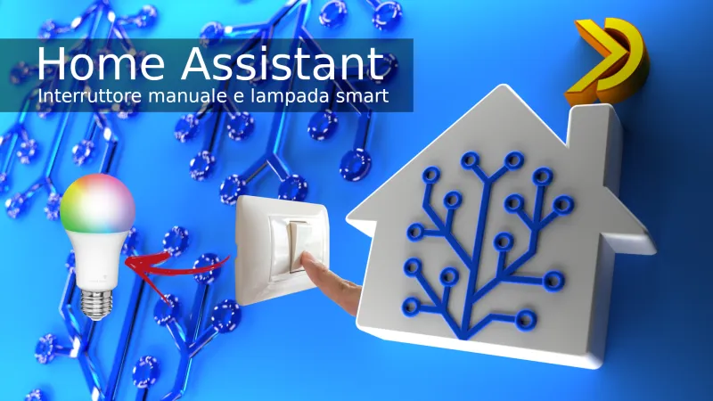 Lampade smart e comandi a parete possono coesistere? Con Home Assistant sì!