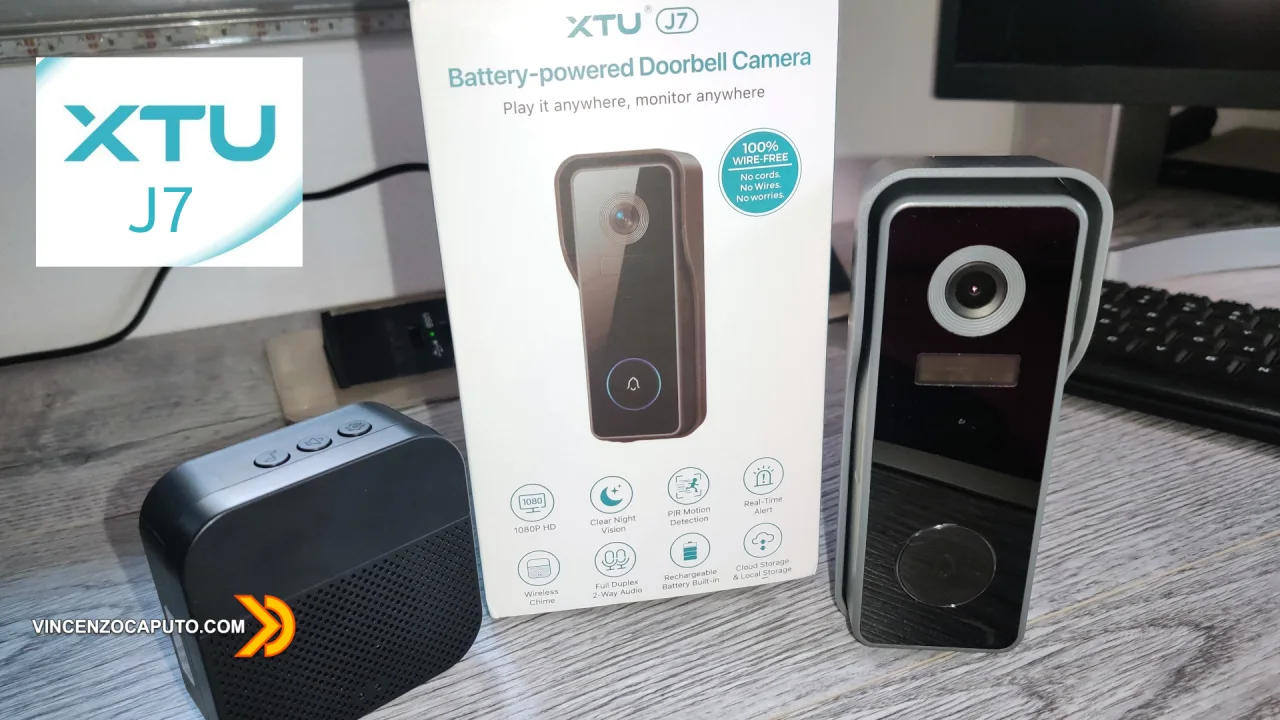 XTU J7 - il videocitofono Smart WiFi economico alla portata di tutti