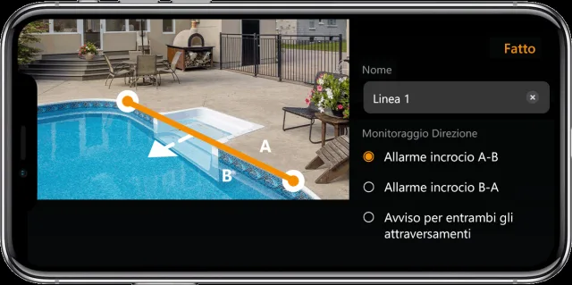 funzione di varco app imou life