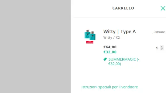 Ricevi un Witty in regalo: promo valida fino a mezzanotte