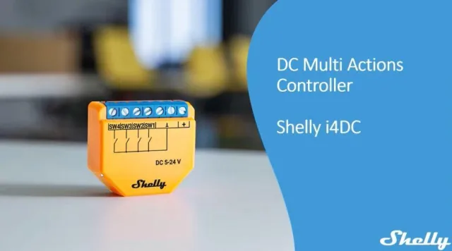 Shelly i4 DC