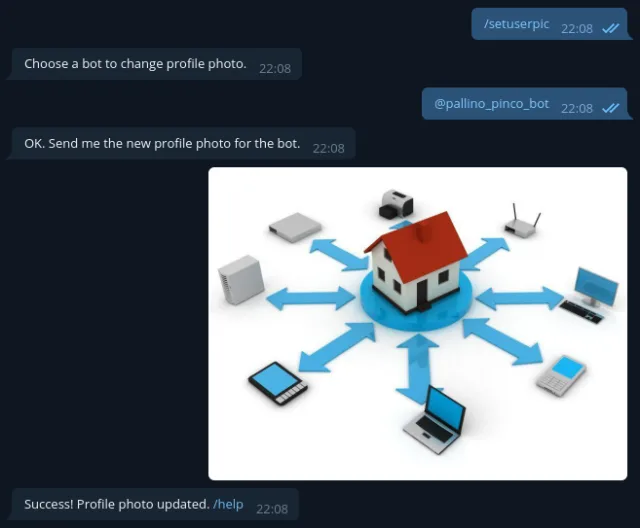 Casa domotica con Telegram e Home Assistant